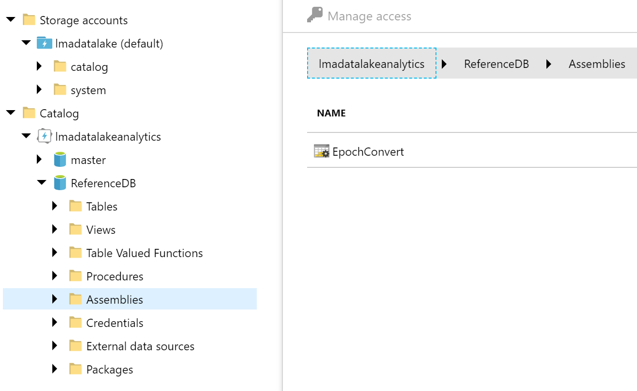 Epoch to DateTime in Date Lake Analytics